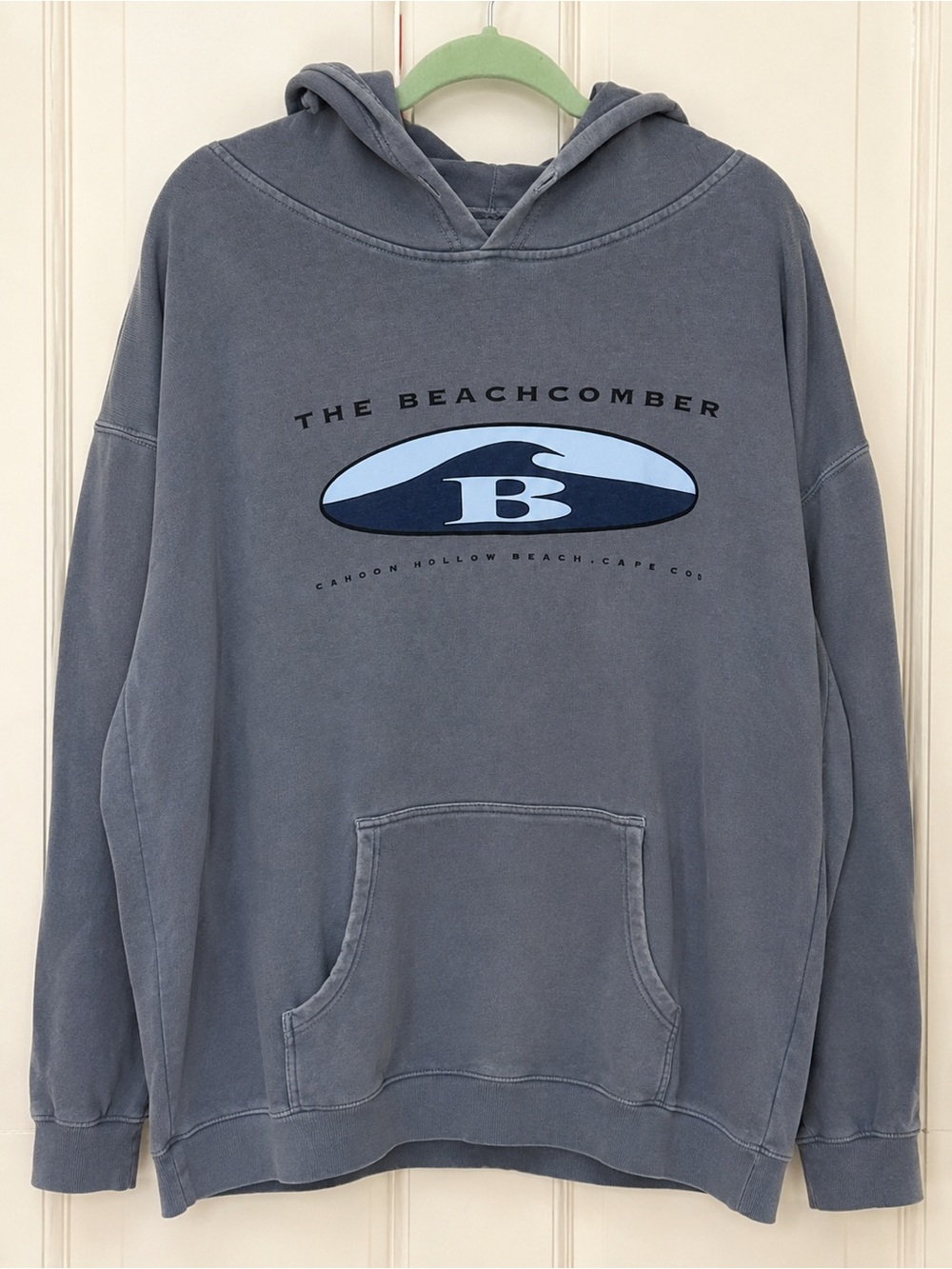 The Beachcomber Cahoon Hollow Cape Cod Hoodie Slate 2XL